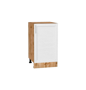 Шкаф нижний с 1-ой дверцей Сканди, цвет: White Softwood