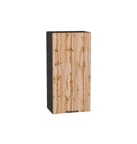 Шкаф верхний с 1-ой дверцей Флэт, цвет: Wotan Oak 2S