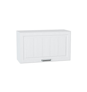 Шкаф верхний горизонтальный Прага, цвет: Белое дерево