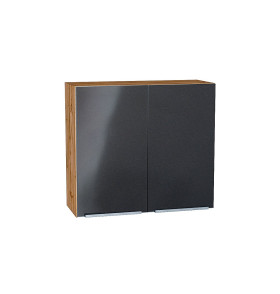 Шкаф верхний с 2-мя дверцами Фьюжн, цвет: Anthracite