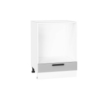 Шкаф нижний под духовку Глетчер, цвет: Гейнсборо Силк