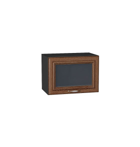 Шкаф верхний горизонтальный остекленный Шале, цвет: Brown Dreamline