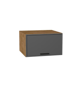 Шкаф верхний горизонтальный глубокий Фрейм, цвет: Stormy Silk