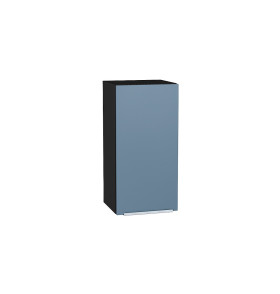 Шкаф верхний с 1-ой дверцей Фьюжн, цвет: Silky Blue