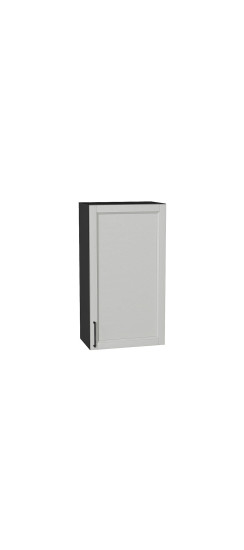 Шкаф верхний с 1-ой дверцей Сканди, цвет: Grey Silkwood | ПЭТ, Grey Silkwood