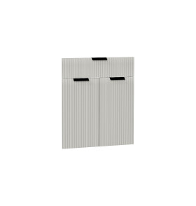 Комплект фасадов Евро Лайн для каркаса Ф-41М Н601М/ШП601, цвет: Агат