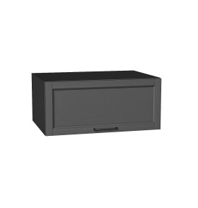 Шкаф верхний горизонтальный глубокий Сканди, цвет: Stormy Silkwood