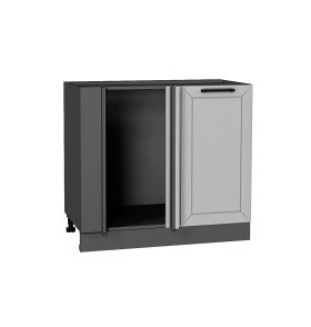 Шкаф нижний угловой Глетчер, цвет: Гейнсборо Силк