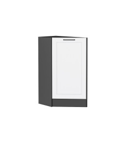 Шкаф нижний торцевой Барселона, цвет: Белый