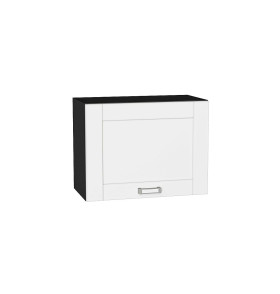 Шкаф верхний горизонтальный Лофт, цвет: White Silk