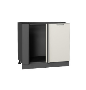 Шкаф нижний угловой Флэт, цвет: Cashmere In 2S