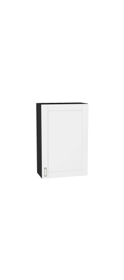 Шкаф верхний с 1-ой дверцей Лофт, цвет: White Silk | ПЭТ, White Silk