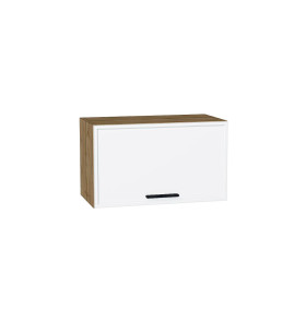 Шкаф верхний горизонтальный Фрейм, цвет: White Silk