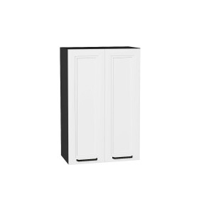 Шкаф верхний с 2-мя дверцами Нео, цвет: White Silk