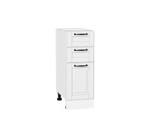 Шкаф нижний с 3-мя ящиками Дублин, цвет: Special White