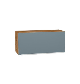 Шкаф верхний горизонтальный Фьюжн, цвет: Silky Blue