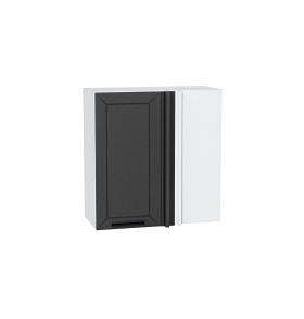 Шкаф верхний прямой угловой Глетчер, цвет: Маренго Силк