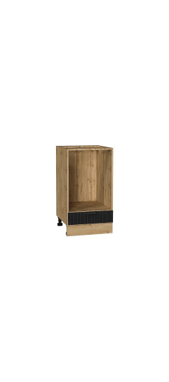 Шкаф нижний под духовку Евро Лайн, цвет: Антрацит | Пленка ПВХ., Антрацит