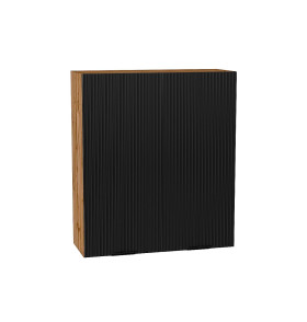 Шкаф верхний с 2-мя дверцами Евро Лайн, цвет: Антрацит