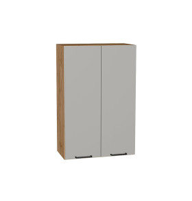 Шкаф верхний с 2-мя дверцами Флэт, цвет: Light Grey In 2S