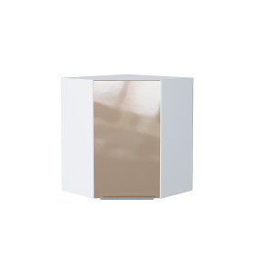 Шкаф верхний угловой Фьюжн, цвет: Gallant