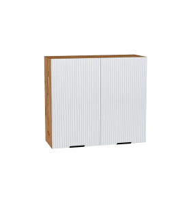 Шкаф верхний с 2-мя дверцами Евро Лайн, цвет: Белый