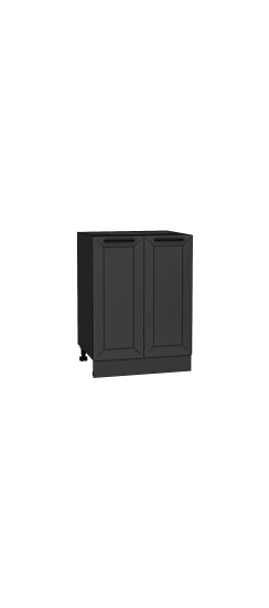 Шкаф нижний с 2-мя дверцами Глетчер, цвет: Маренго Силк | Пленка ПВХ «Soft Touch»., Маренго Силк