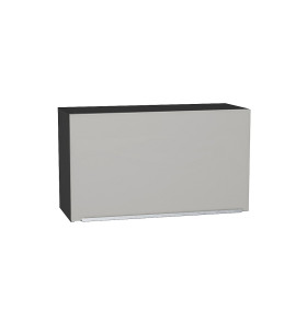 Шкаф верхний горизонтальный Фьюжн, цвет: Silky Light Grey