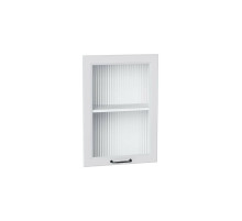 Комплект фасадов Ницца Royal со стеклом Moru для каркаса Ф-35 В500, цвет: Blanco