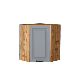 Шкаф верхний угловой Ницца, цвет: Magnum