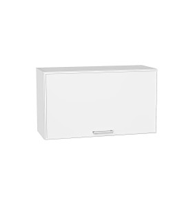 Шкаф верхний горизонтальный Квадро, цвет: Белый