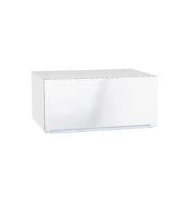 Шкаф верхний горизонтальный глубокий Фьюжн, цвет: Angel