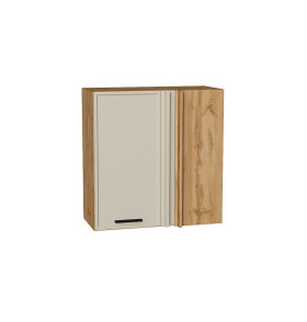 Шкаф верхний прямой угловой Фрейм, цвет: Cream Silk