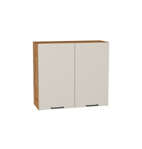 Шкаф верхний с 2-мя дверцами Флэт, цвет: Cashmere In 2S