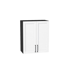 Шкаф верхний с 2-мя дверцами Сканди, цвет: White Silkwood