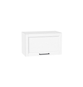 Шкаф верхний горизонтальный Сканди, цвет: White Silkwood