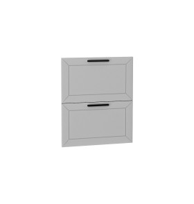 Комплект фасадов Глетчер для каркаса Ф-42 Н602/ШП602, цвет: Гейнсборо Силк