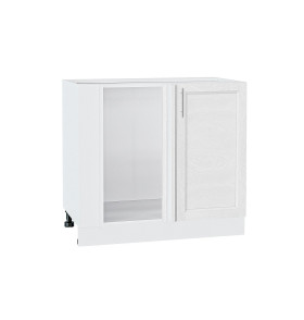 Шкаф нижний угловой Сканди, цвет: White Softwood