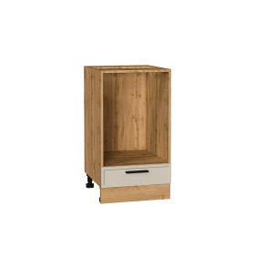 Шкаф нижний под духовку Фрейм, цвет: Cream Silk