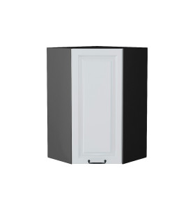 Шкаф верхний угловой Ницца, цвет: Blanco