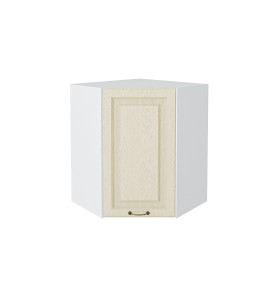 Шкаф верхний угловой Ницца, цвет: Дуб крем