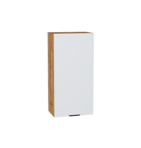 Шкаф верхний с 1-ой дверцей Евро, цвет: Белый