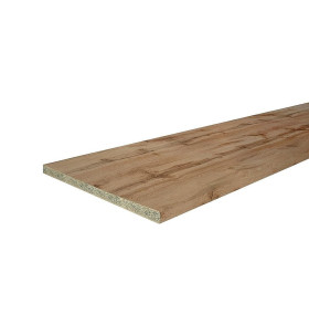 Столешница Hard-38U Прямая 3050*600 (влагостойкая) У, цвет: Дуб натуральный