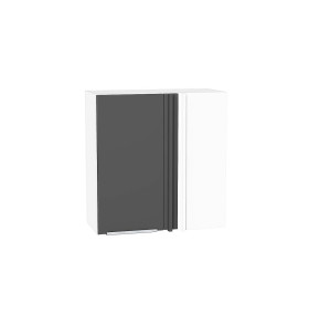 Шкаф верхний прямой угловой Фьюжн, цвет: Stormy Silk