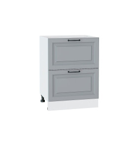 Шкаф нижний с 2-мя ящиками Ницца, цвет: Magnum