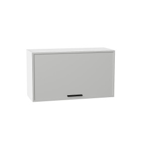 Шкаф верхний горизонтальный Фрейм, цвет: Grey Silk