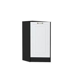 Шкаф нижний торцевой Ницца, цвет: Белый