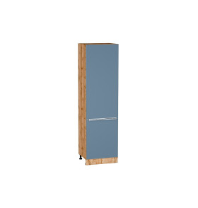 Шкаф пенал с 2-мя дверцами Фьюжн, цвет: Silky Blue