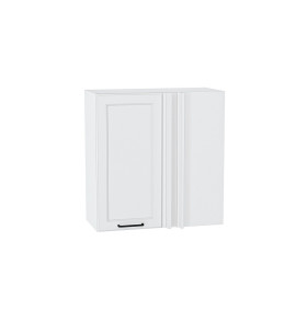 Шкаф верхний прямой угловой Барселона, цвет: Белый