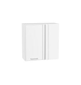 Шкаф верхний прямой угловой Квадро, цвет: Белый